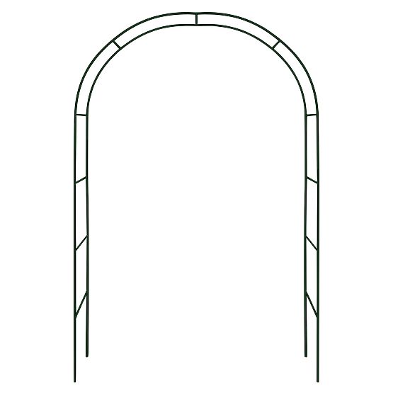 Metalowa pergola łuk czarna 240 cm