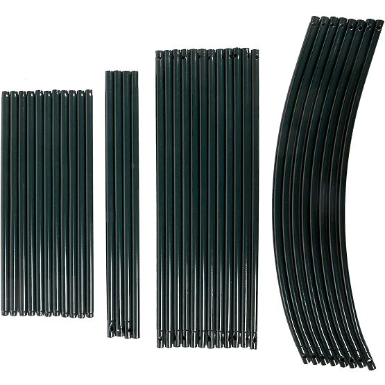 Metalowa pergola łuk czarna 240 cm