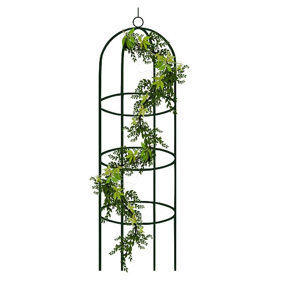 Metalowa pergola słupek ciemnozielona 190 cm