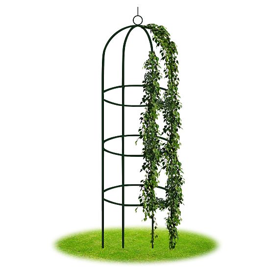 Metalowa pergola słupek ciemnozielona 190 cm