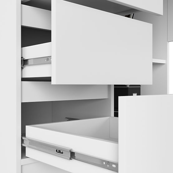 NAROŻNE BIURKO B16 CLP PK LEWE BIAŁE