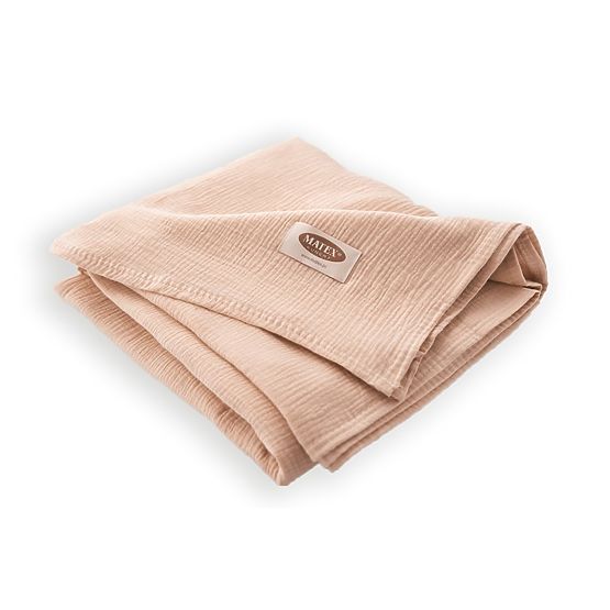 Narzuta muślinowa 210x240 beżowa