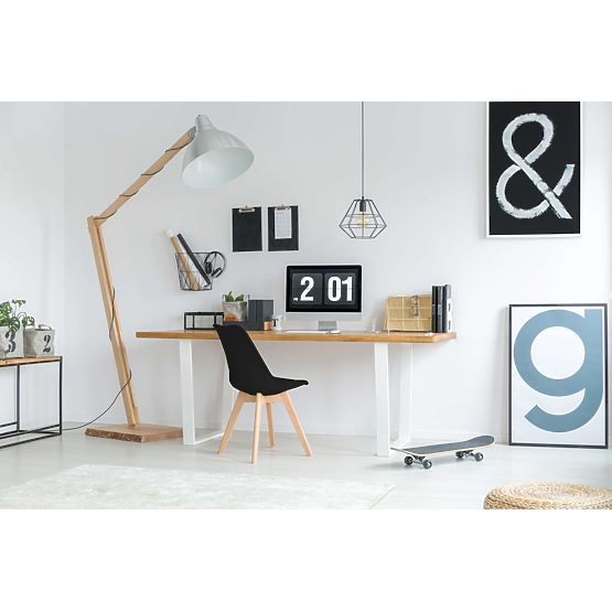 Nowoczesne krzesło Nantes DSW czarne