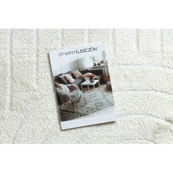 Nowoczesny dywan MODE 8494 geometryczny kremowy