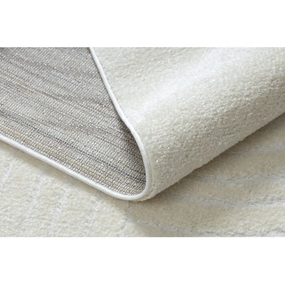 Nowoczesny dywan MODE 8587 geometryczny kremowy