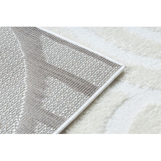 Nowoczesny dywan MODE 8629 muszle kremowy