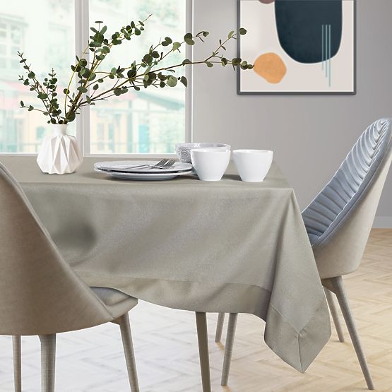 Obrus Empire Cappuccino Gładki Klasyczny 140x320 AmeliaHome