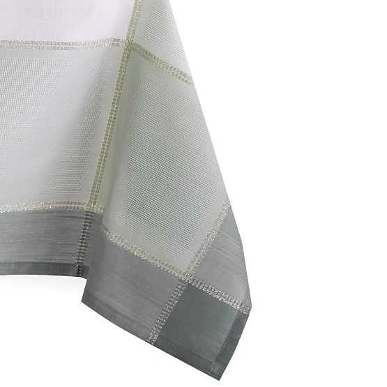 Obrus LAVAL kolor biały gładki motyw klasyczny 130x160 ameliahome