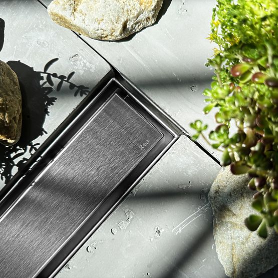 Odpływ liniowy REA NEOX PRO Stal szczotkowana 50