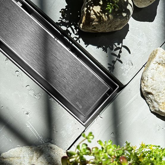 Odpływ liniowy REA NEOX PRO Stal szczotkowana 50