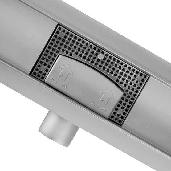 Odpływ liniowy REA Neox STAL SZCZOTKOWANA 50