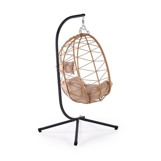 Ogrodowe krzesło SNAKE, naturalne / beżowe