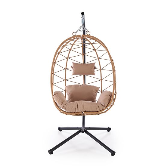 Ogrodowe krzesło SNAKE, naturalne / beżowe