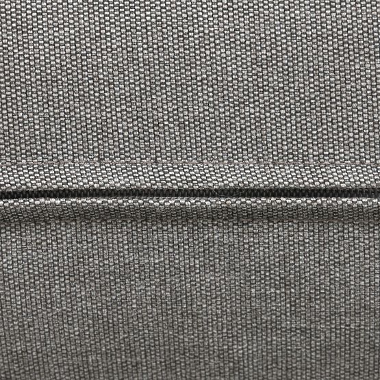 Ogrodowa narożna sofa z 2 stolikami Santa Ana, aluminiowa, beżowa, dekor marmurowy, zaokrąglone kszt