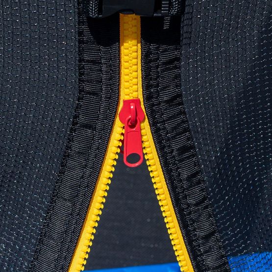 Ogrodowa trampolina z zewnętrzną siatką o średnicy 10 ft 304-312 cm + drabinka