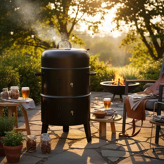 Ogrodowa wędzarnia grill piec FUMARO