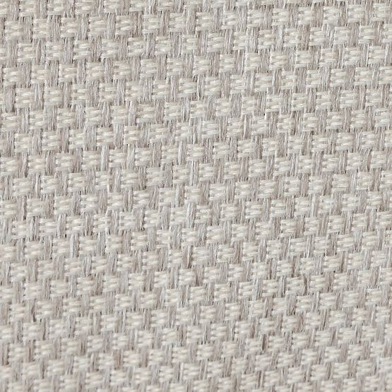 Ogródowe krzesło Japori aluminiowe, jasnobeżowe, zaokrąglone