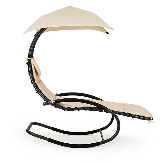 Ogrodowe krzesło leżak bujane ogrodowy hamak