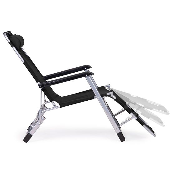 Ogrodowe plażowe składane leżak 2w1 krzesło