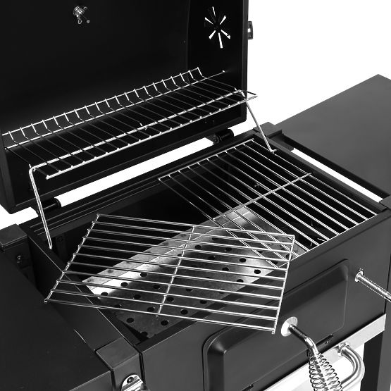 Ogrodowy grill węglowy CARBON czarny