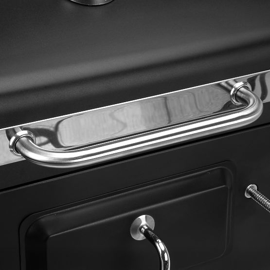 Ogrodowy grill węglowy CARBON czarny