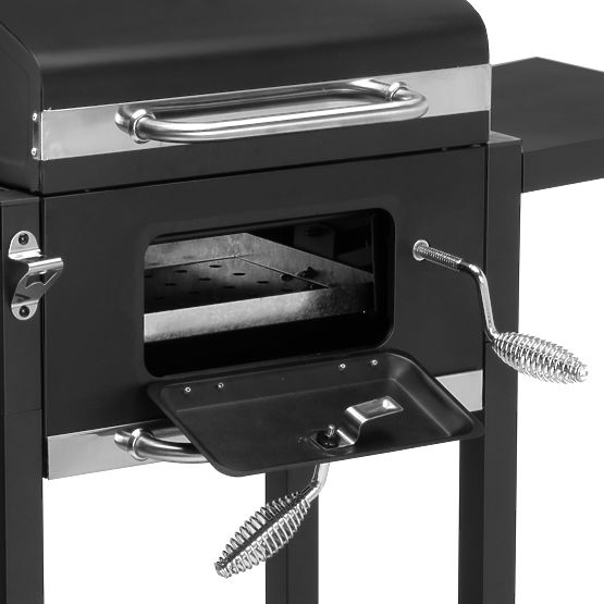 Ogrodowy grill węglowy CARBON czarny