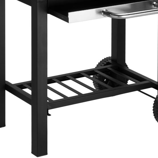 Ogrodowy grill węglowy CARBON czarny