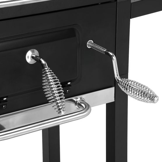 Ogrodowy grill węglowy CARBON czarny