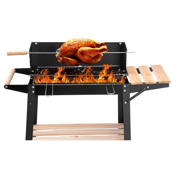 Ogrodowy grill węglowy PARIL na kółkach