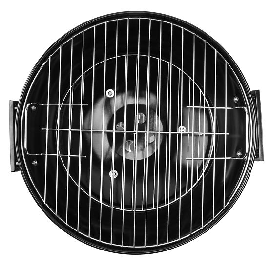 Ogrodowy grill węglowy RUND czarny