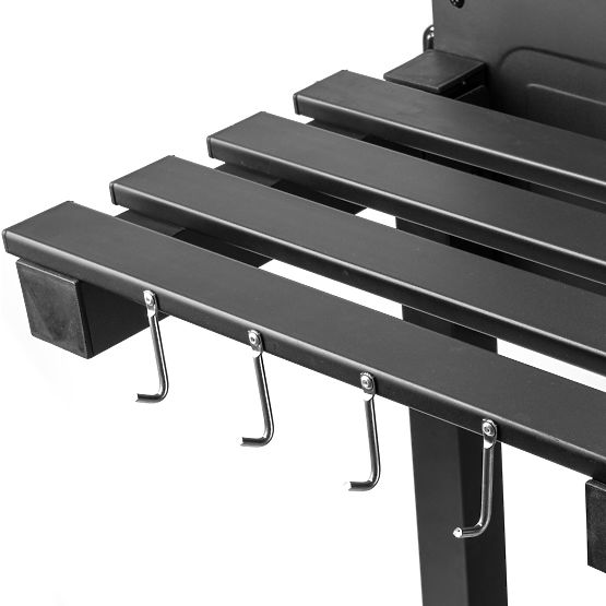 Ogrodowy grill węglowy z pokrywą MEJOR