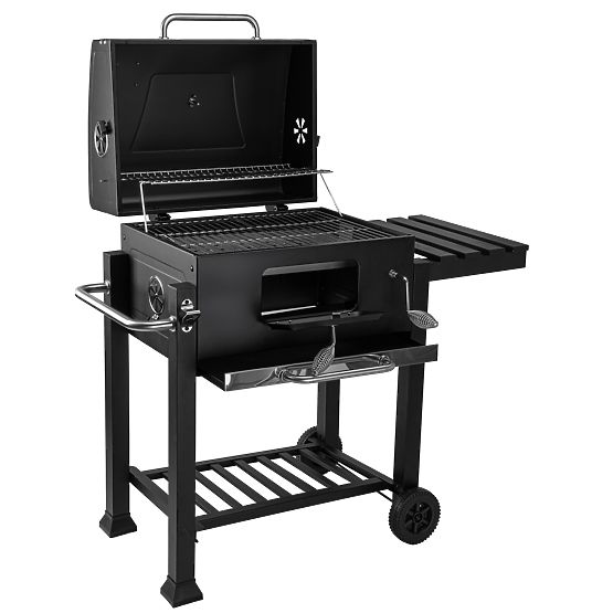 Ogrodowy grill węglowy z pokrywą MEJOR