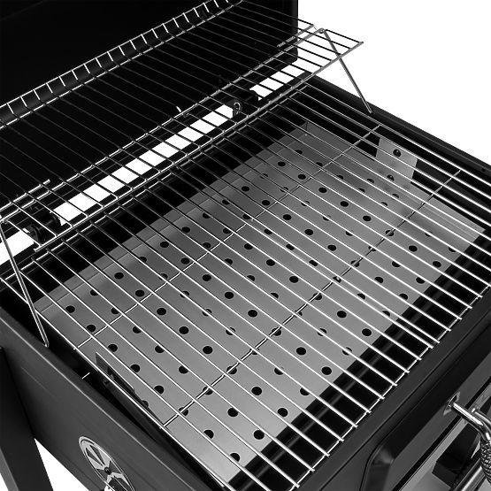 Ogrodowy grill węglowy z pokrywą MEJOR