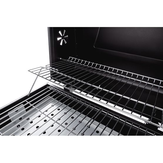 Ogrodowy grill węglowy z pokrywą MEJOR