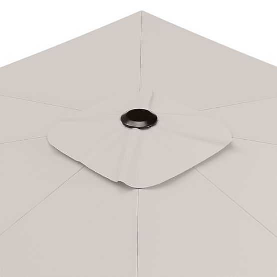 Ogrodowy parasol na wysięgniku Shade 4x3 m z pokrowcem, obrotowy 360°, beżowy