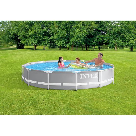 Okrągły basen ogrodowy z ramą 366 cm INTEX 26710