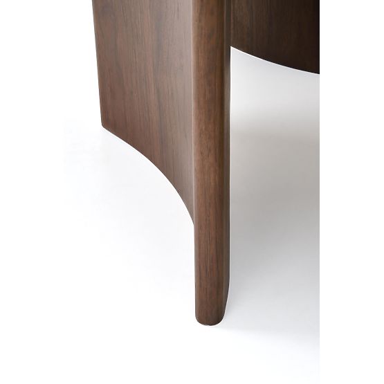 Okrągły stół CALDO, orzechowy (2p=1szt)