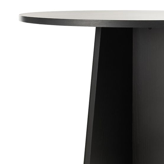 Okrągły stół jadalniany Merlo 100 cm, czarny