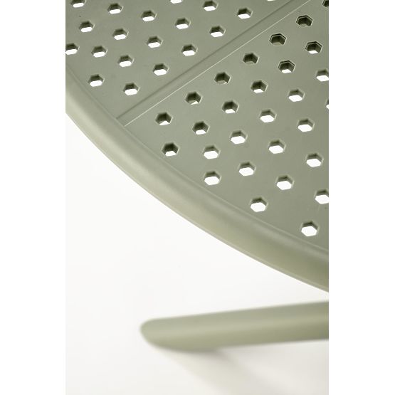 Okrągły stół ogrodowy CALVO - miętowy