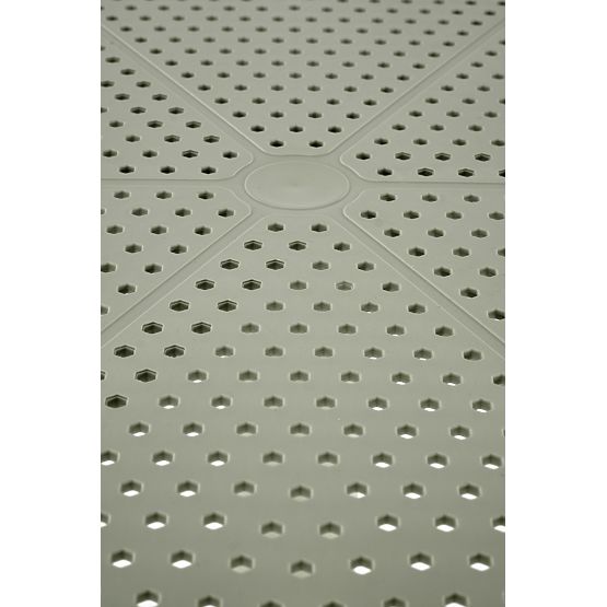 Okrągły stół ogrodowy CALVO - miętowy