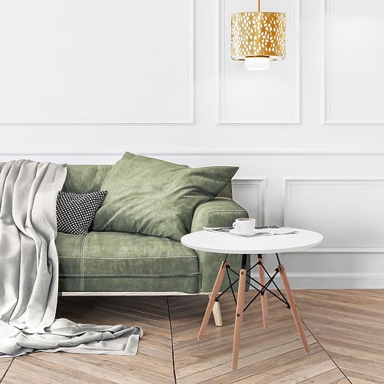 Okrągły stół PARIS DTW 60 cm biały