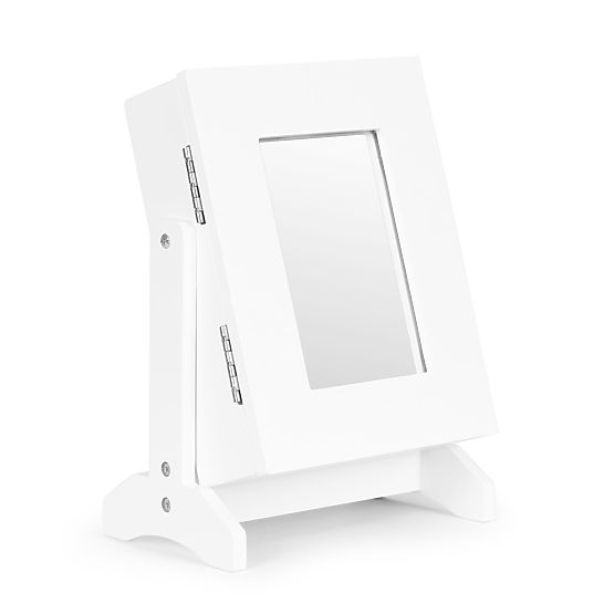 Organizer pudełko na biżuterię z lustrem ModernHome