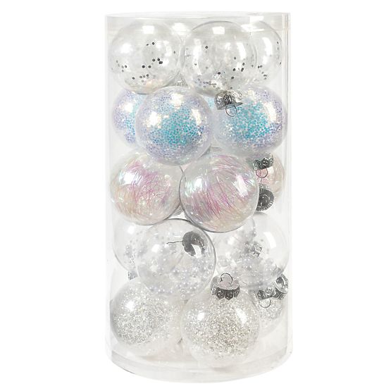 OZDOBY ŚWIĄTECZNE 20 SZTUK SYSD1688-059