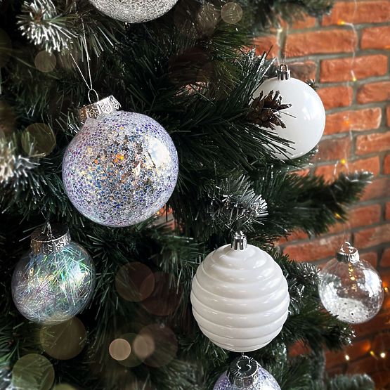 OZDOBY ŚWIĄTECZNE 20 SZTUK SYSD1688-059