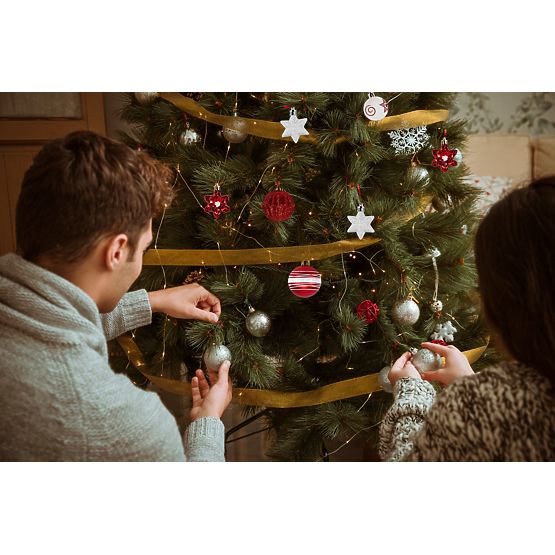 OZDOBY ŚWIĄTECZNE 41 SZT. SYSD1688-195