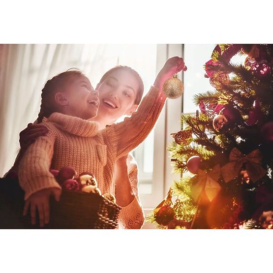 OZDOBY ŚWIĄTECZNE MIX 72 SZTUK 311435