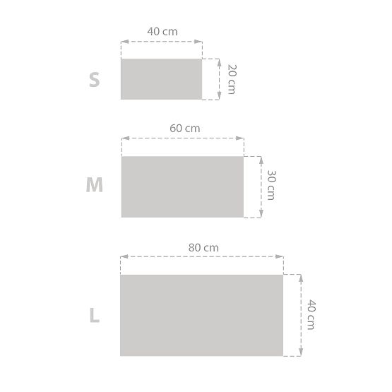Panel tapicerowany Klasic - srebrny