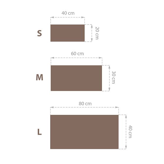 Panel tapicerowany Klasik - kakaowy