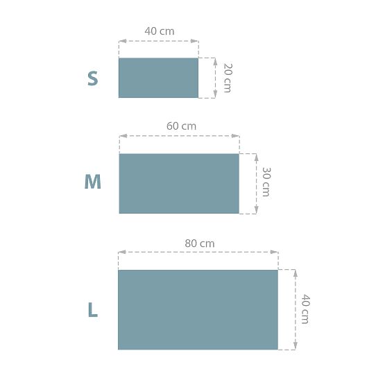 Tapicerowany panel Klasik - lazurowy