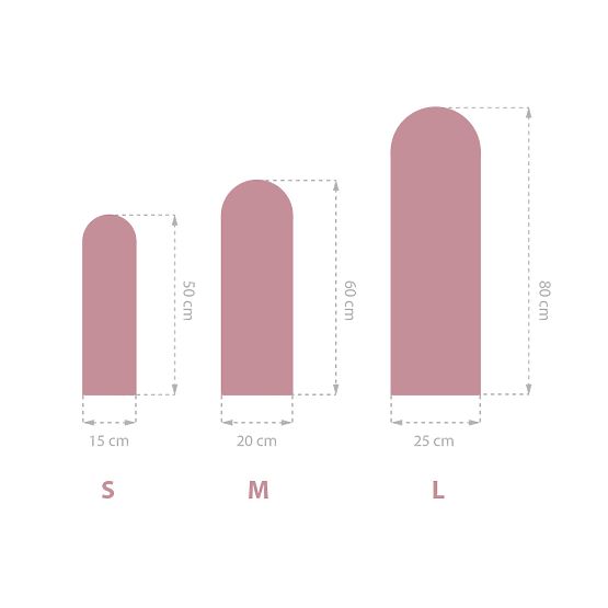 Panel tapicerowany Obluček - różowy
